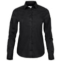 Tee Jays 4025 Ladies Stretch Luxury Long Sleeve Poplin Shirt - Bobobiy