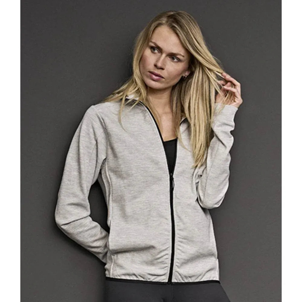 Tee Jays 5706 Athletic Hooded Full Zip Sweat Jacket - Bobobiy