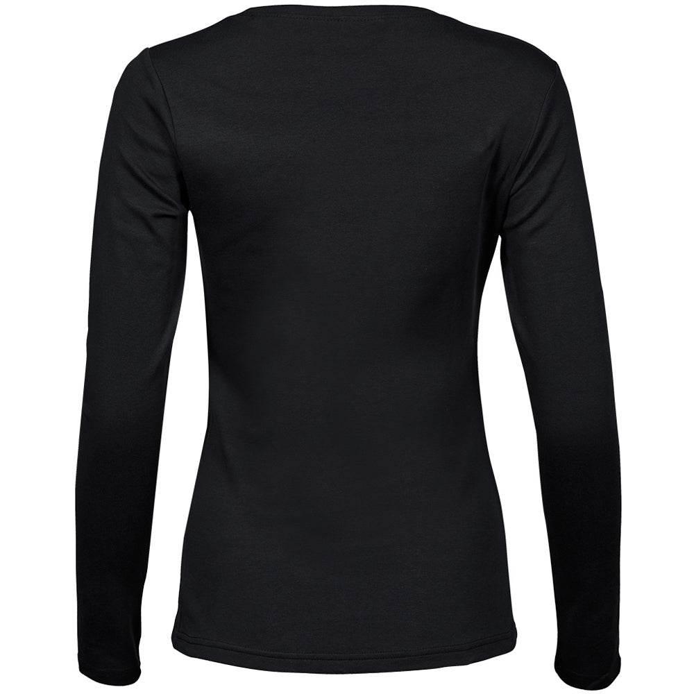 Tee Jays 590 Ladies Long Sleeve Interlock T-Shirt - Bobobiy