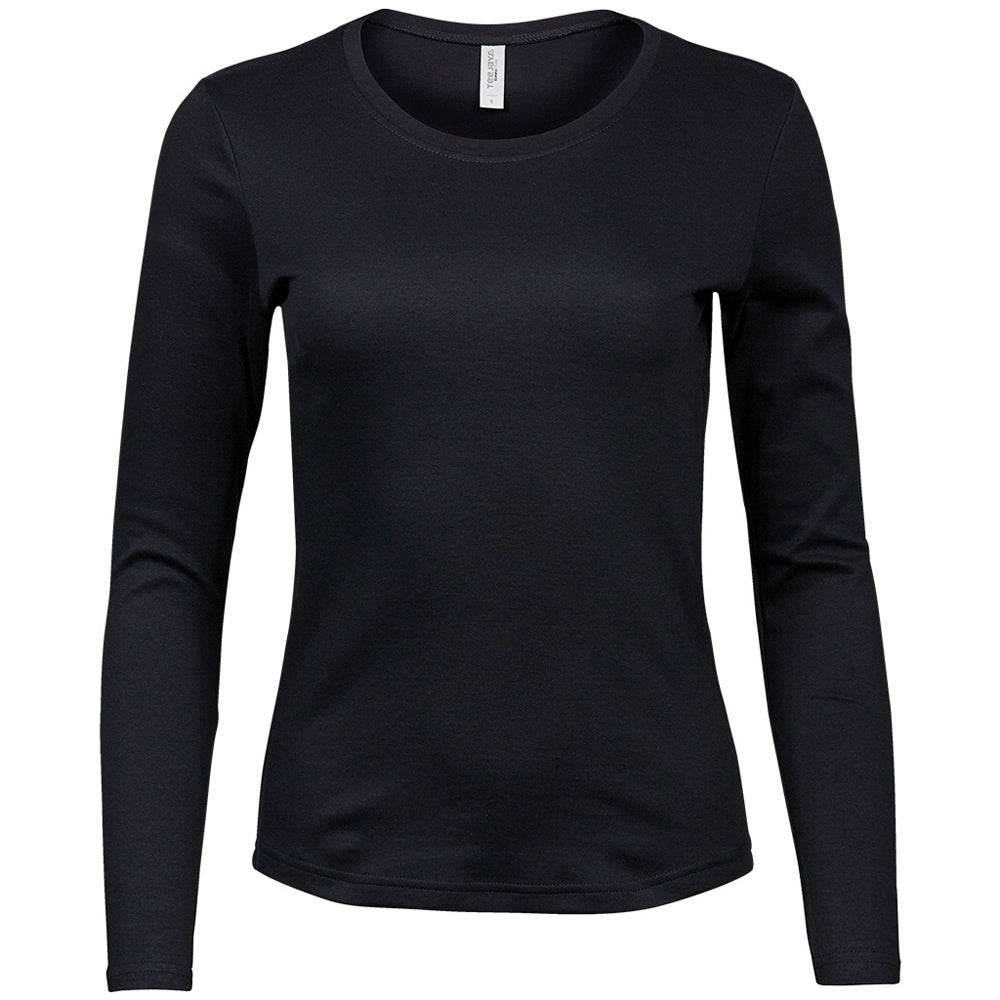 Tee Jays 590 Ladies Long Sleeve Interlock T-Shirt - Bobobiy