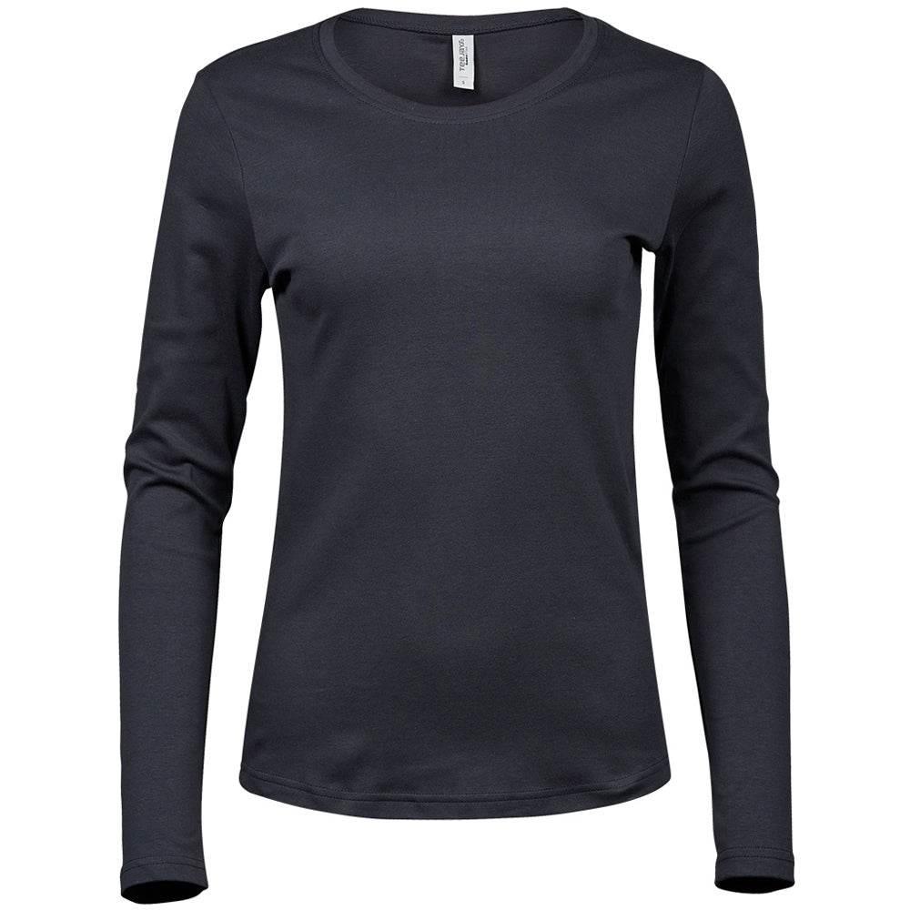 Tee Jays 590 Ladies Long Sleeve Interlock T-Shirt - Bobobiy