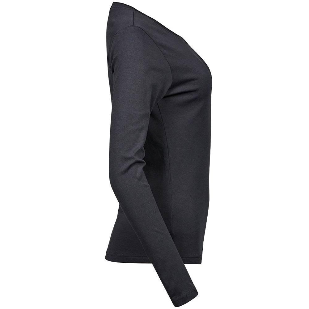 Tee Jays 590 Ladies Long Sleeve Interlock T-Shirt - Bobobiy