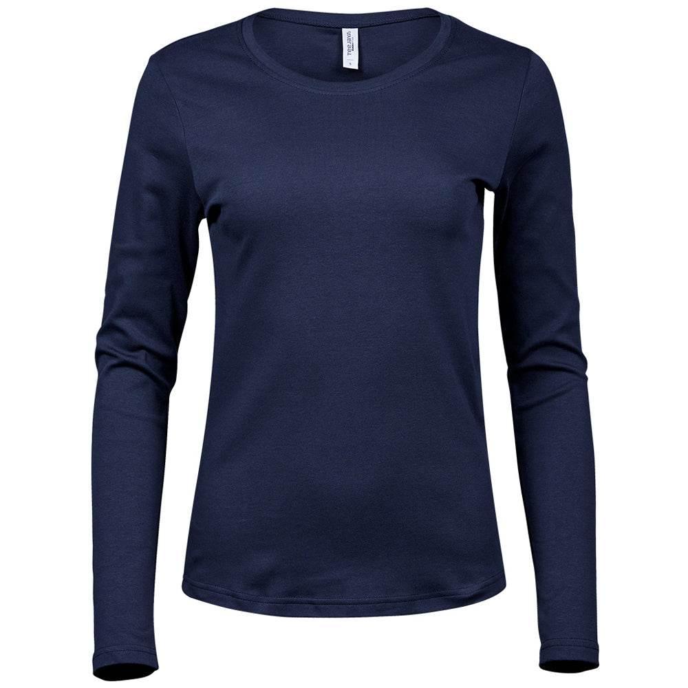 Tee Jays 590 Ladies Long Sleeve Interlock T-Shirt - Bobobiy