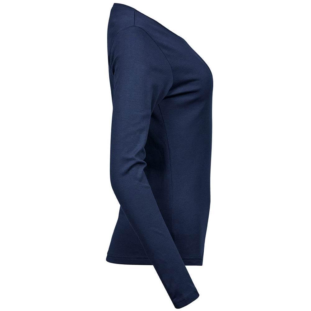 Tee Jays 590 Ladies Long Sleeve Interlock T-Shirt - Bobobiy