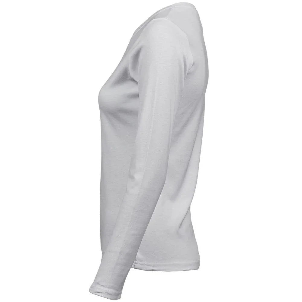 Tee Jays 590 Ladies Long Sleeve Interlock T-Shirt - Bobobiy