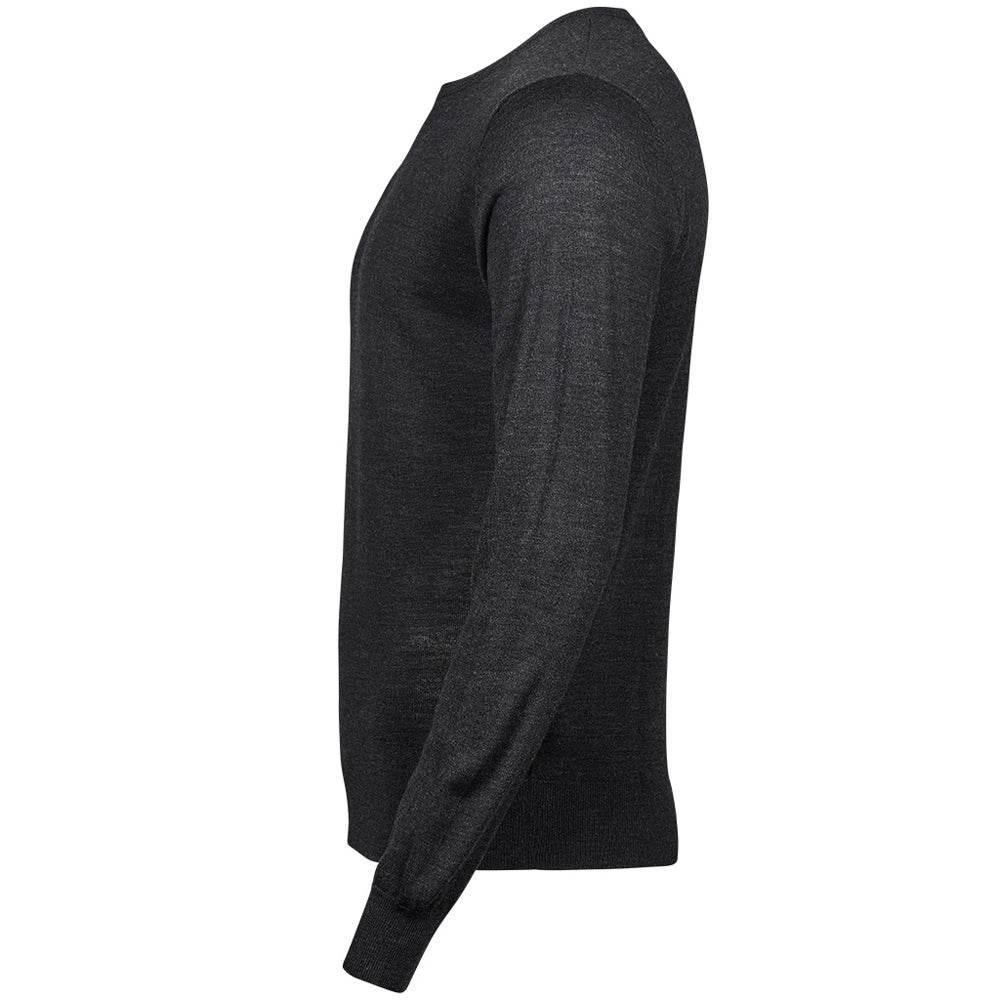 Tee Jays 6000 Merino Blend Crew Neck Sweater - Bobobiy