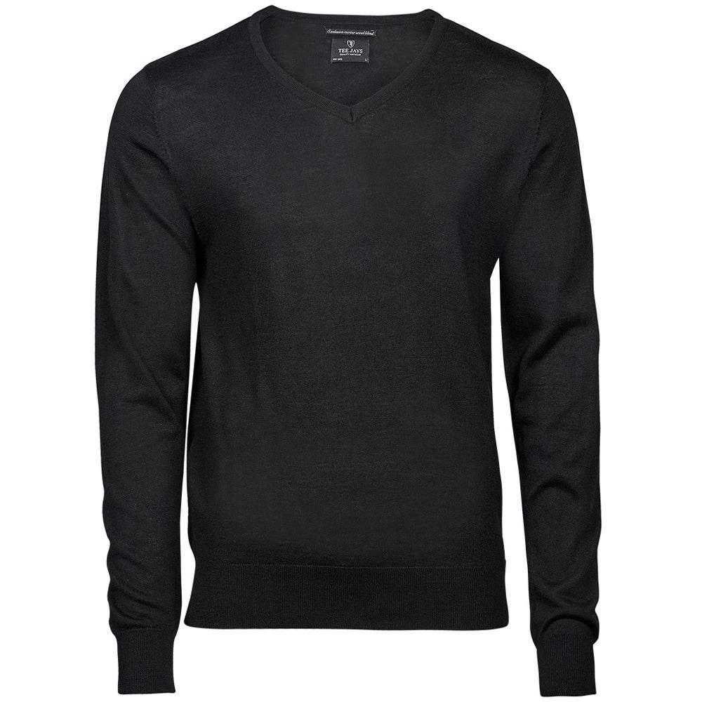 Tee Jays 6001 Merino Blend V Neck Sweater - Bobobiy