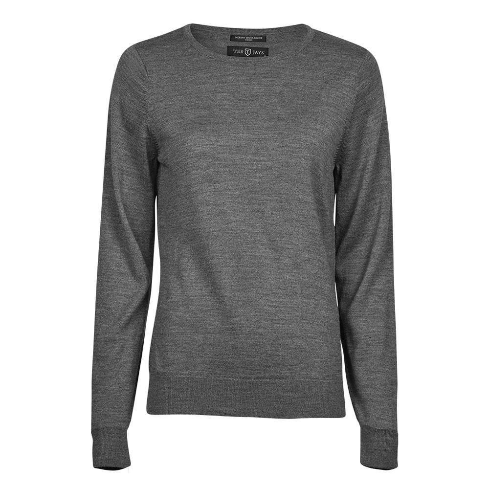 Tee Jays 6006 Ladies Crew Neck Sweater - Bobobiy