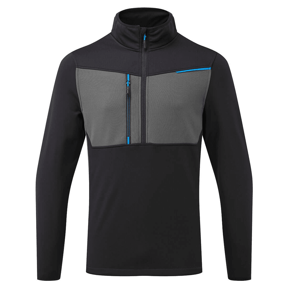 Portwest T755 Half Zip Fleece Sweatshirt Hoodie