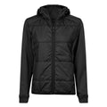 Tee Jays 9113 Ladies Hybrid-Stretch Hooded Jacket - Bobobiy