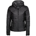 Tee Jays 9611 Ladies Crossover Hooded Padded Outdoor Jacket - Bobobiy
