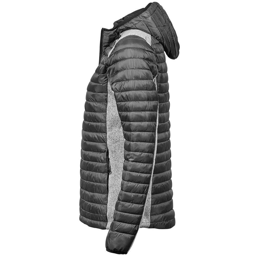 Tee Jays 9611 Ladies Crossover Hooded Padded Outdoor Jacket - Bobobiy