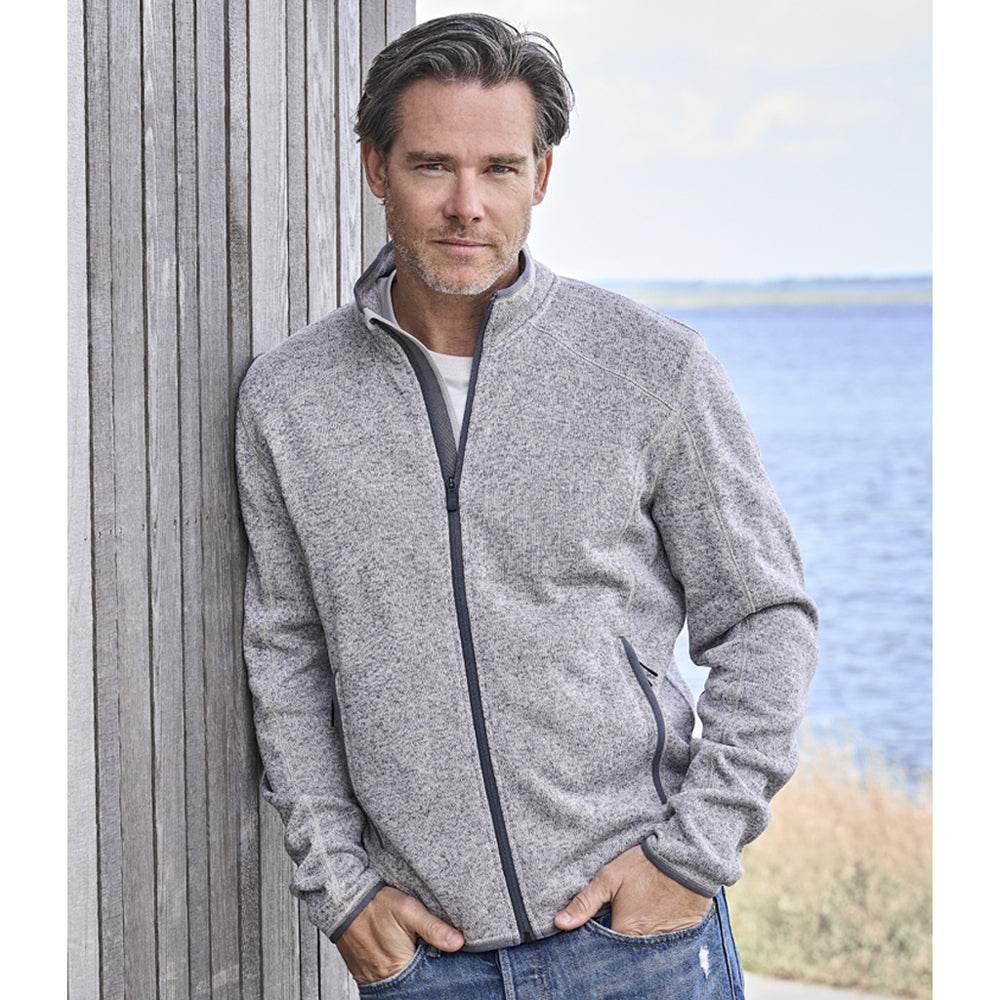 Tee Jays 9615 Knitted Outdoor Fleece Jacket - Bobobiy