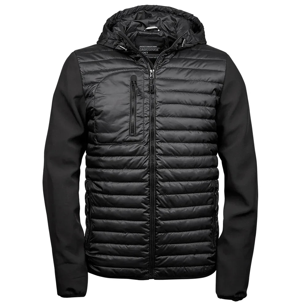 Tee Jays 9628 Hooded Crossover Jacket - Bobobiy