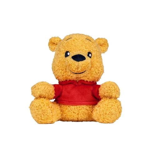 Winnie the Pooh Cuddle Tonie plush teddy with red shirt, smiling face and round ears