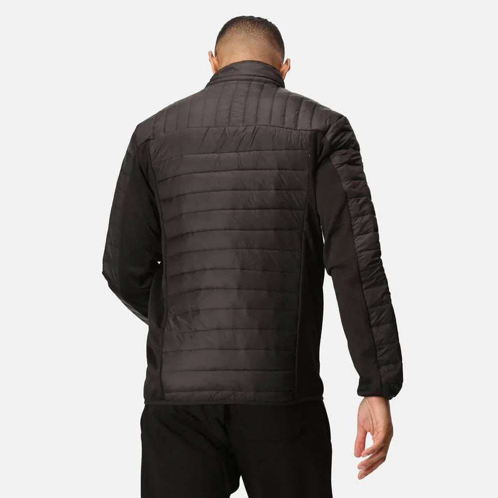 Regatta TRA529 Tourer Hybrid Water Resistant Jacket Navy 3XL - Bobobiy