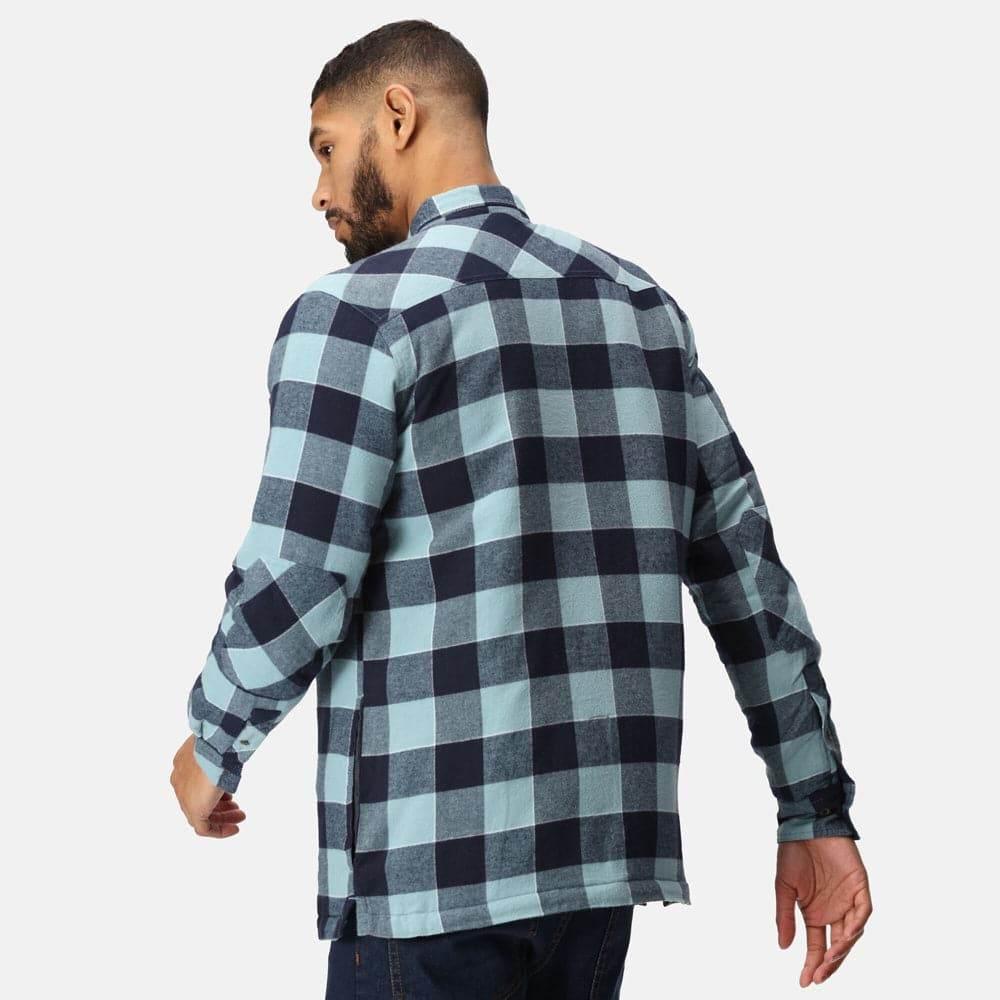 Regatta TRS216 Shelford Padded Check Shirt Jacket - Bobobiy