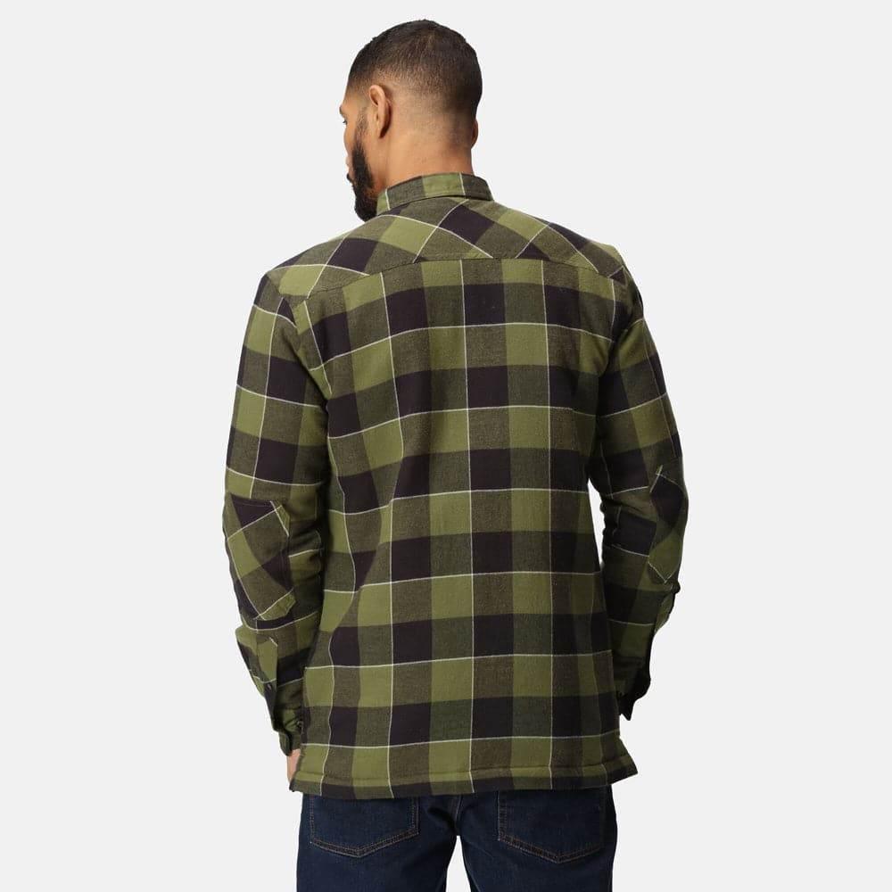 Regatta TRS216 Shelford Padded Check Shirt Jacket - Bobobiy