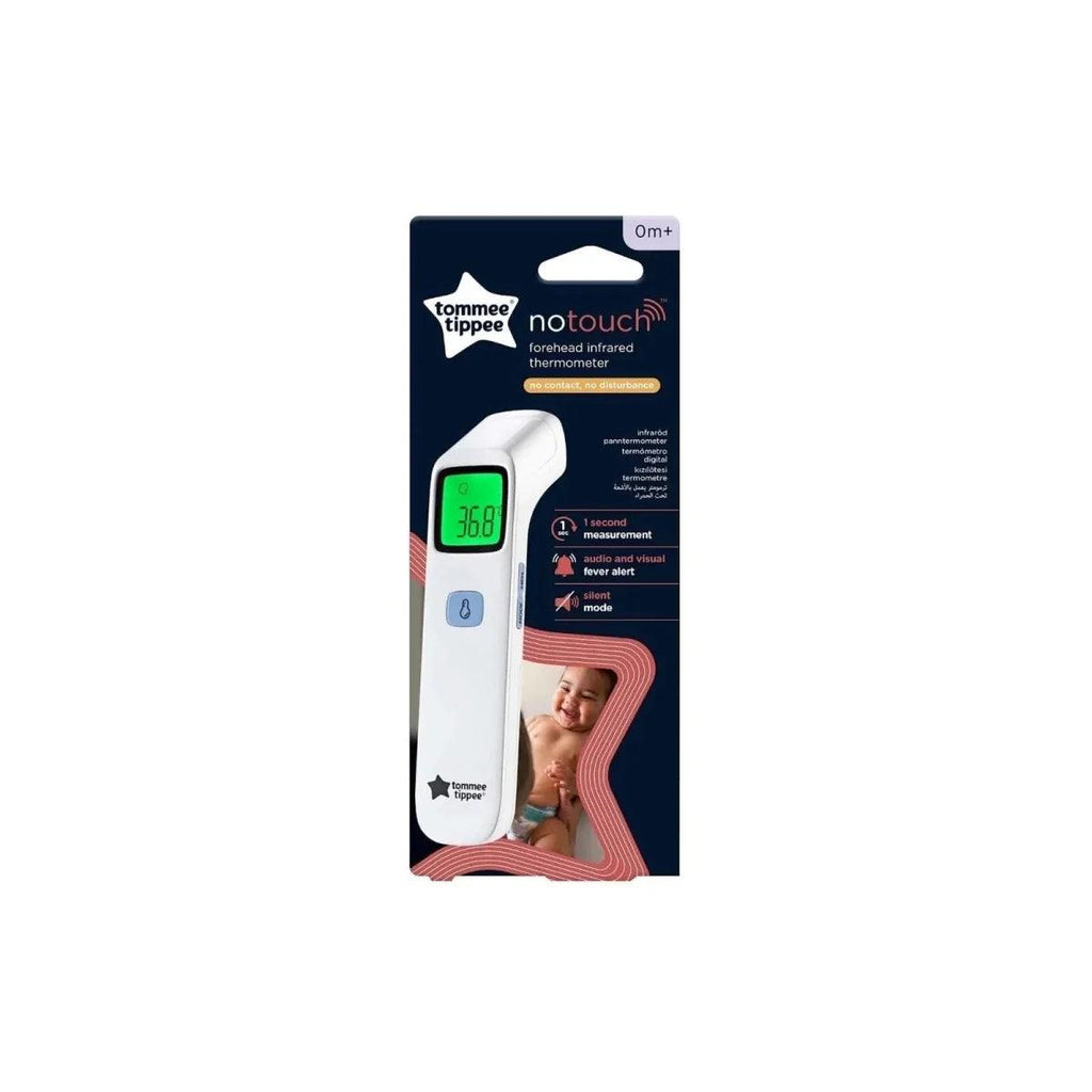 No-touch digital forehead thermometer retail box, 0m+