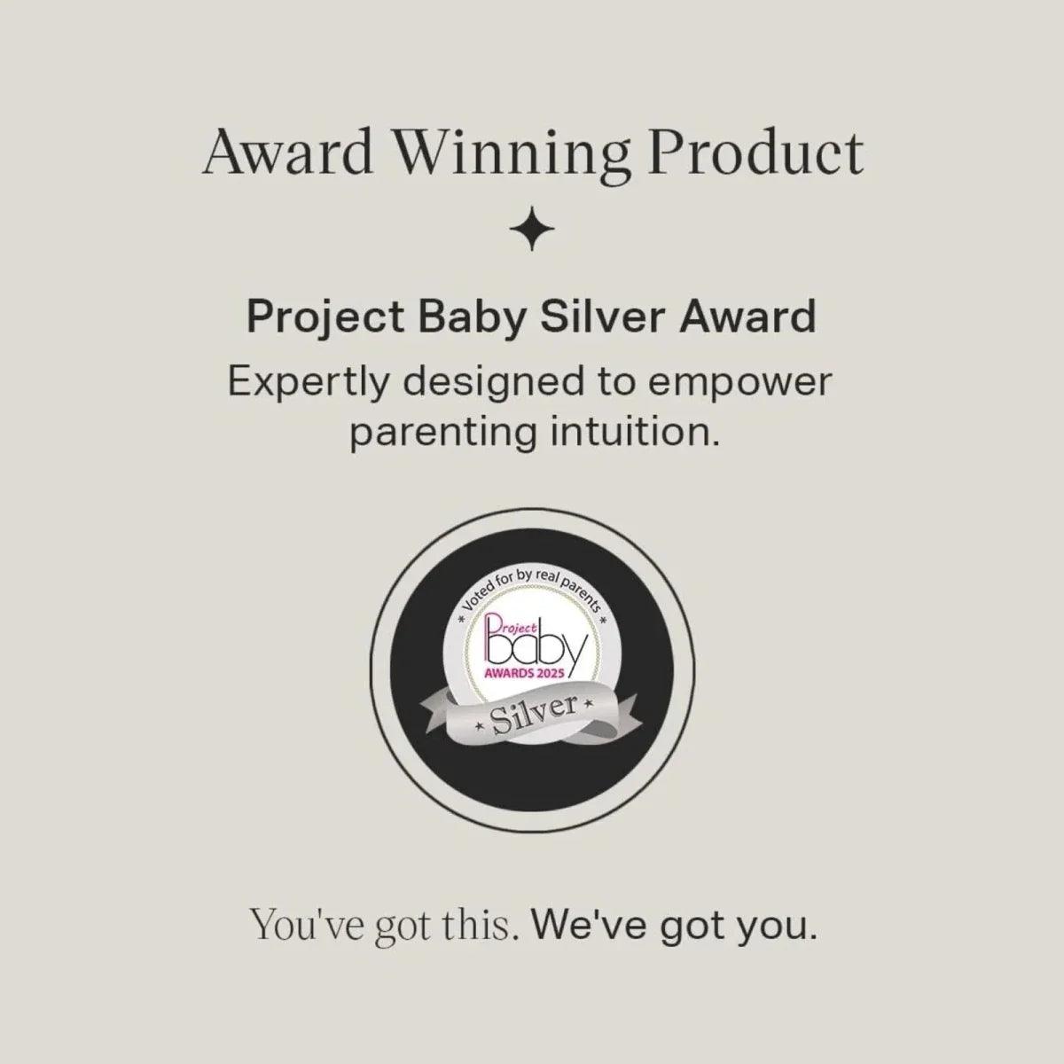 Award badge for Tommee Tippee no-touch digital forehead thermometer