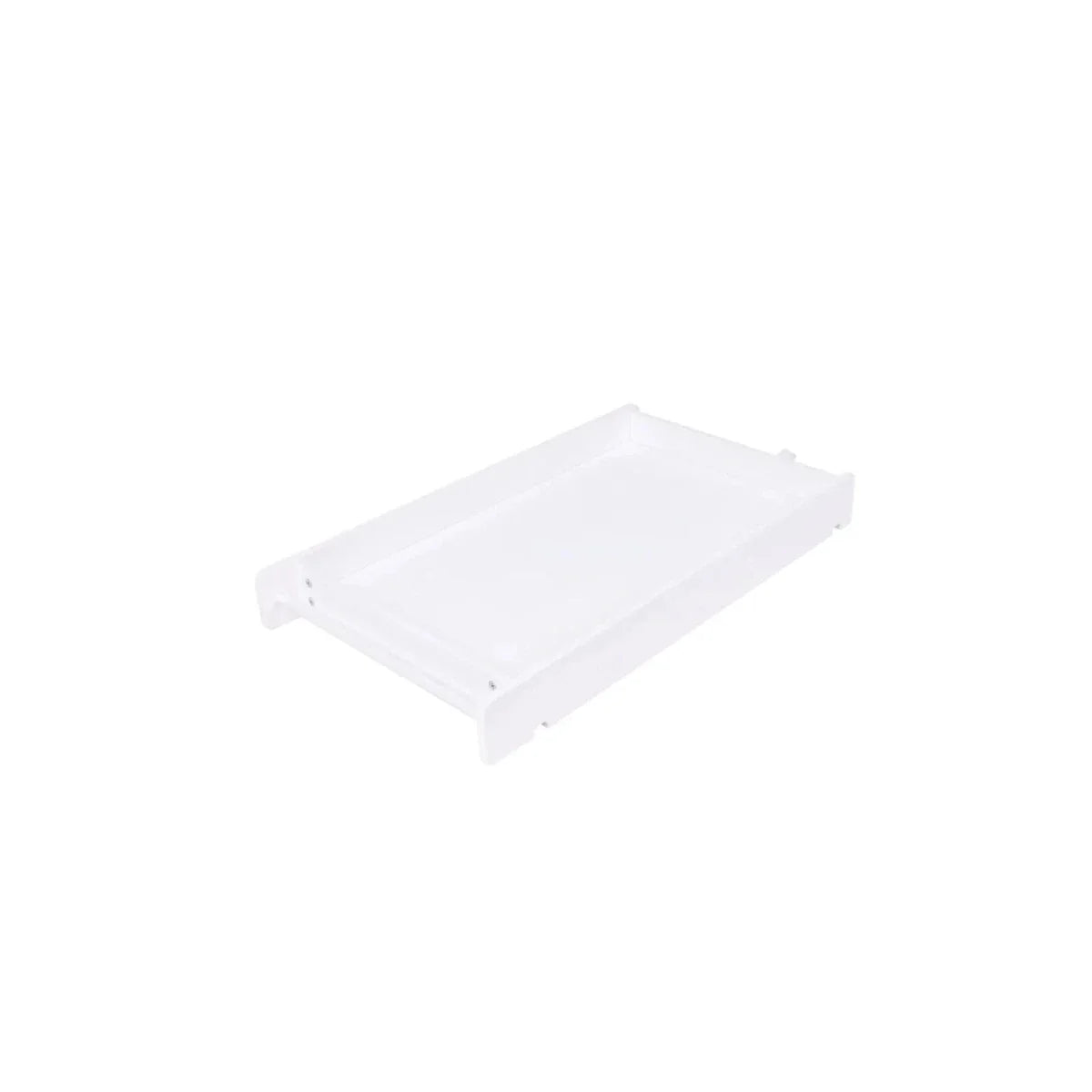 White mattress base platform for cot bed