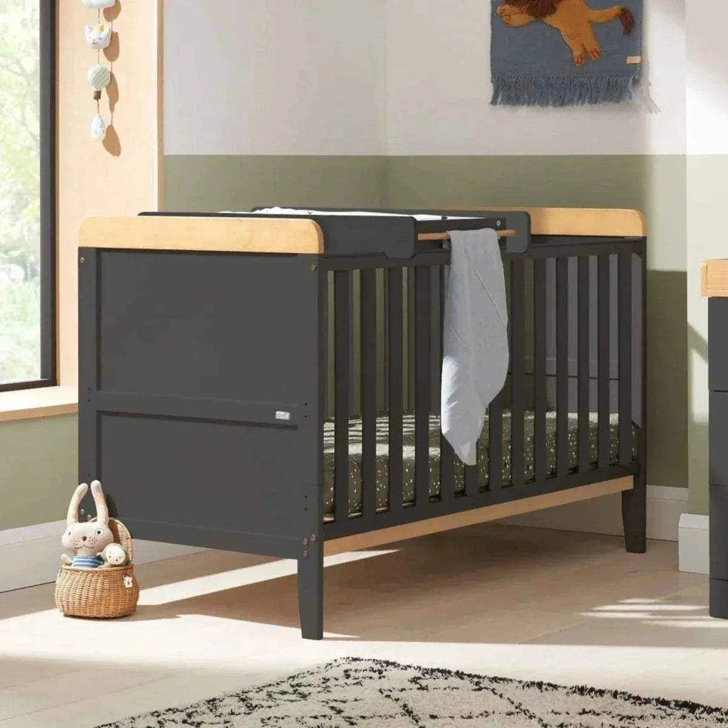 Tutti Bambini Rio 3 pcs Room Set - Slate/Honey Oak