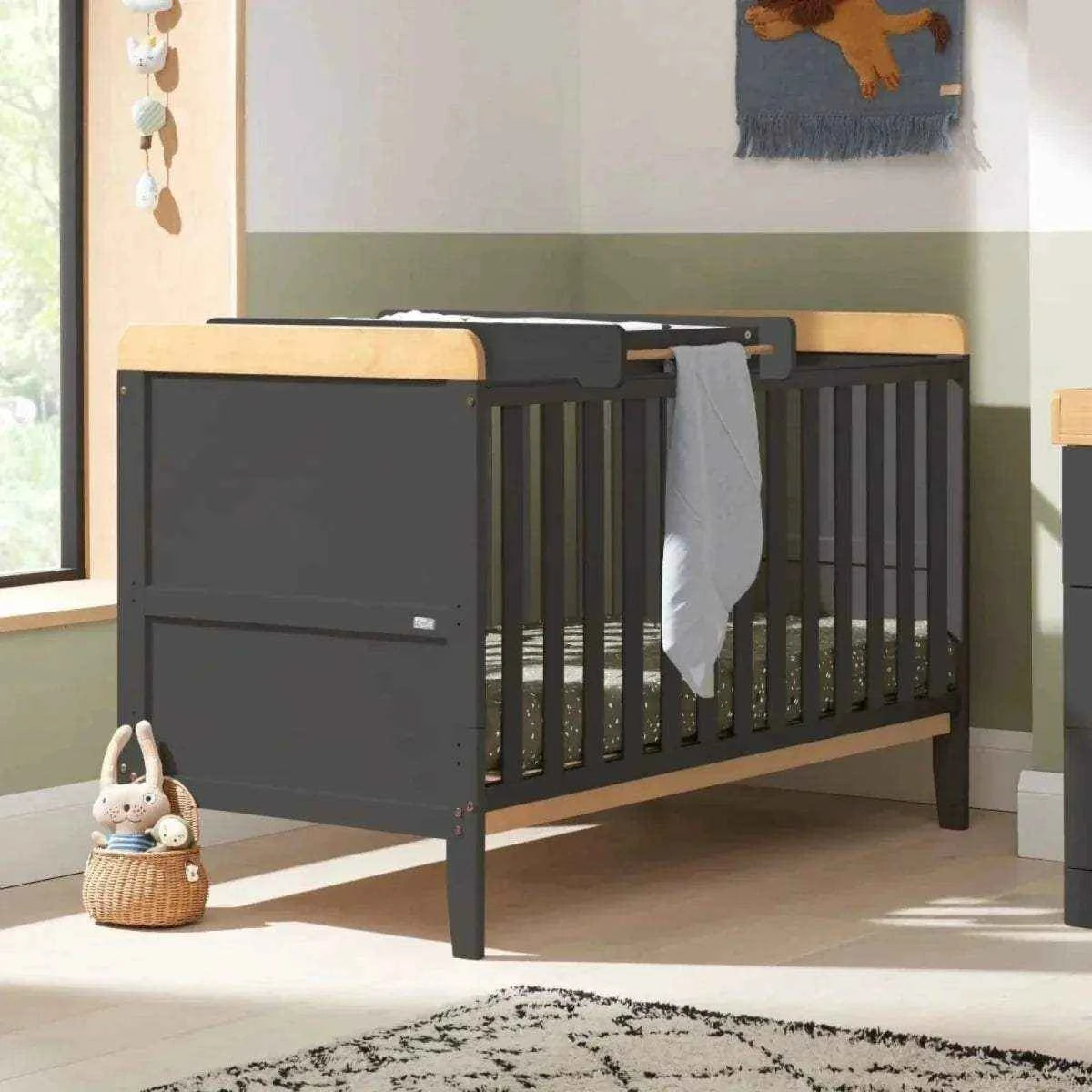 Tutti Bambini Rio 3 pcs Room Set - Slate/Honey Oak
