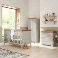 Tutti Bambini Rio 3 pcs Room Set - Dove Grey/Honey Oak