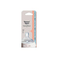 Tommee Tippee NaturalStart fast flow baby bottle teats, 2-pack packaging