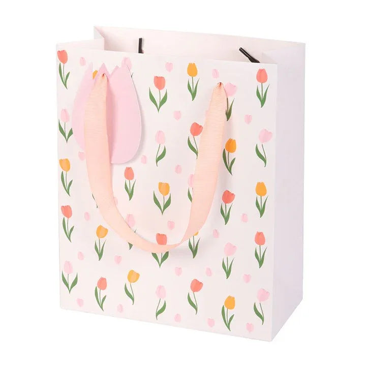Tulip Print Gift Bag