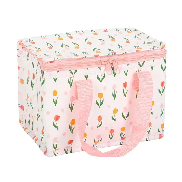 Tulip Print Recycled Plastic Lunch Bag