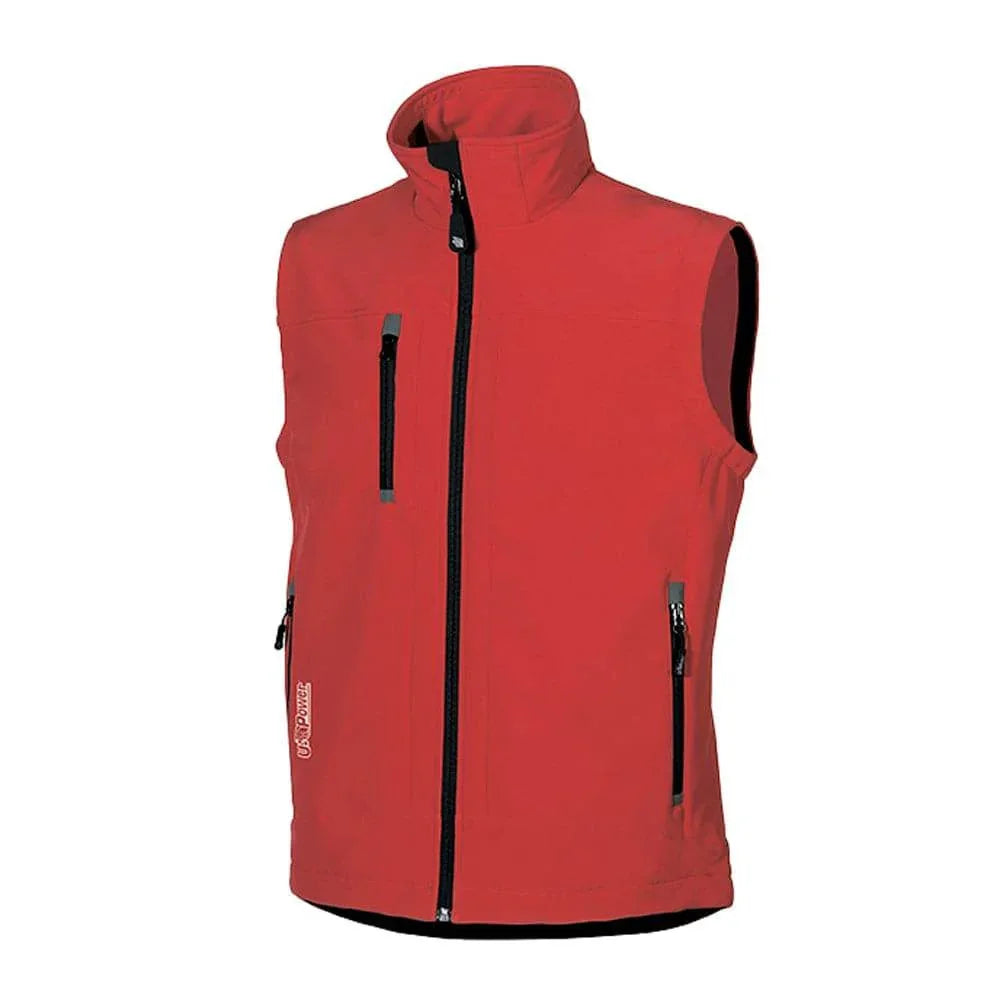 U-Power Climb Softshell Stretch Water Resistant Work Gilet - Bobobiy
