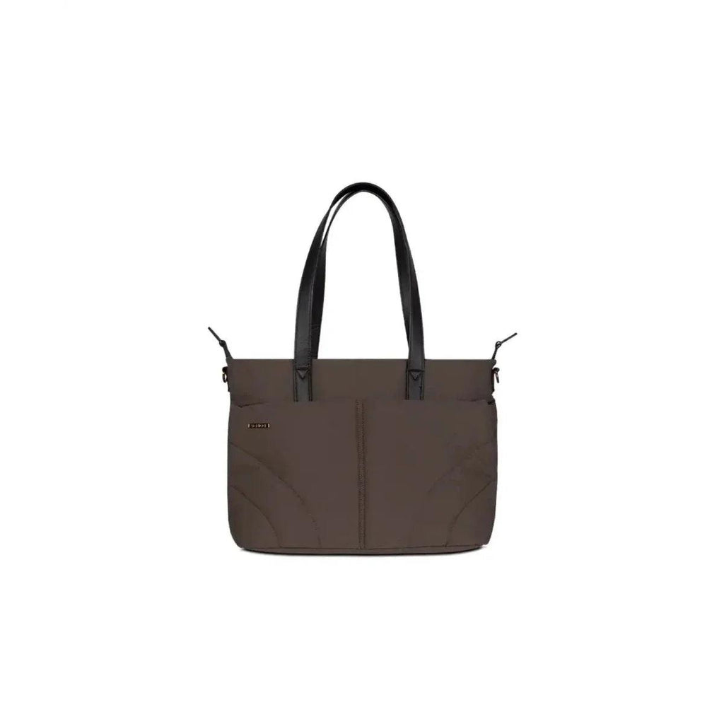 Chocolate carry bag with two handles and front panel
