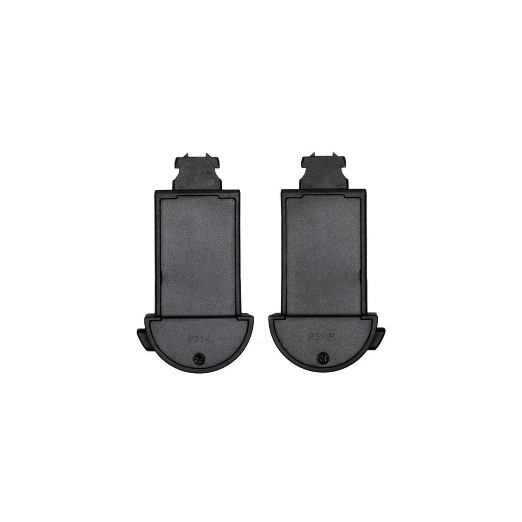 Venicci stroller base clips, dark gray pair