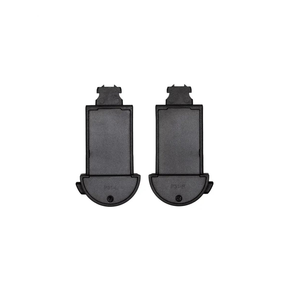 Venicci stroller base clips, dark gray pair