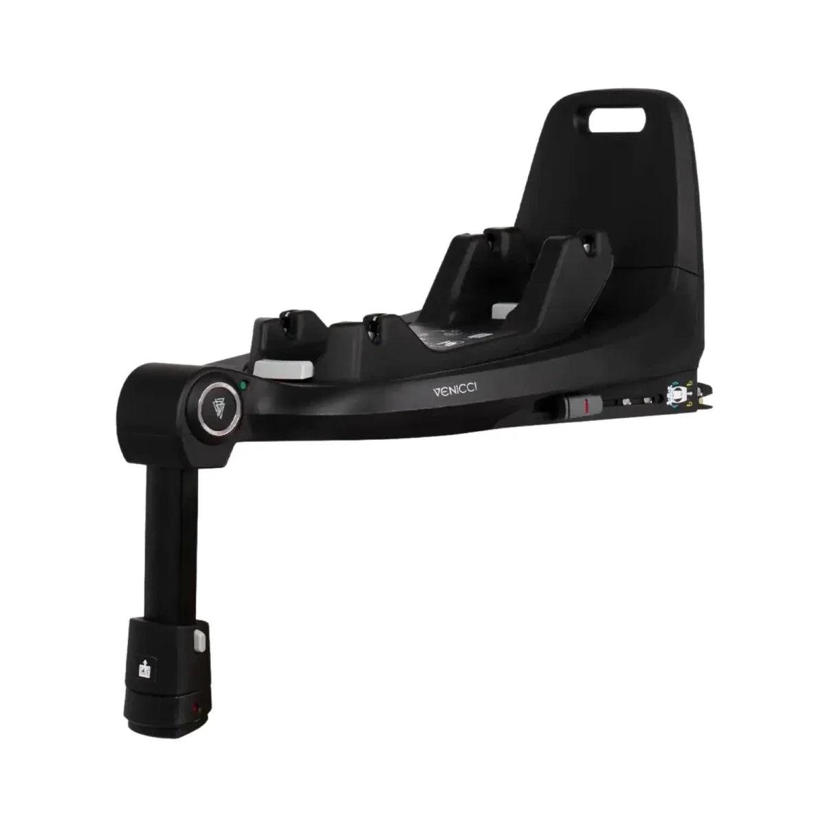Venicci Tiago 360 ISOFIX base, black, pivoting seat platform