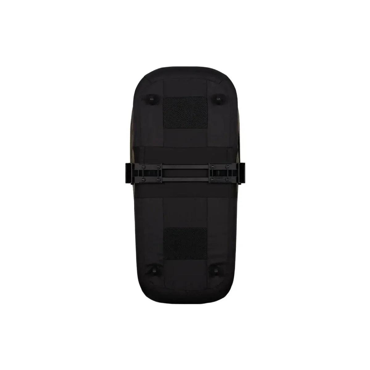 Black mosquito net accessory with elastic edge and mesh top