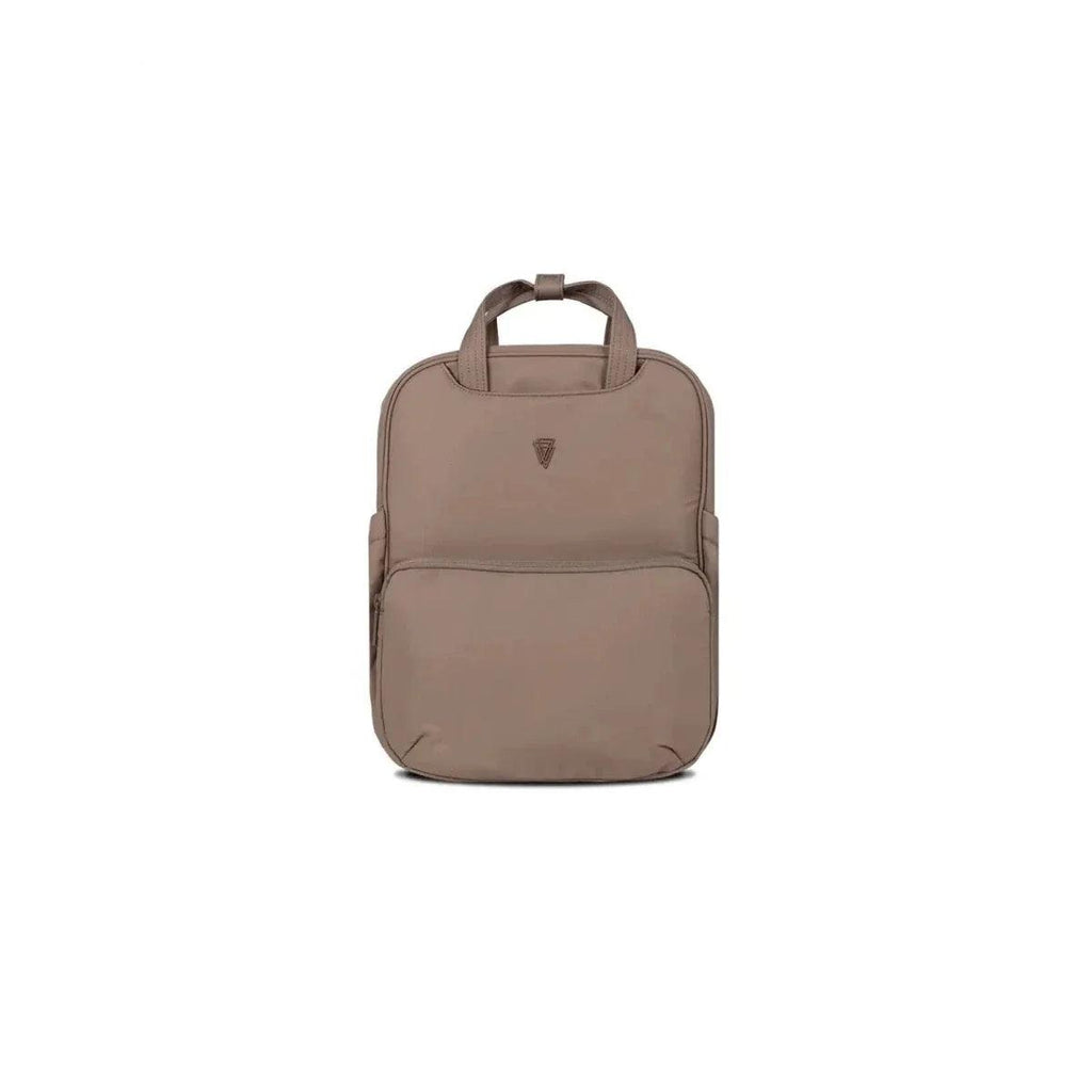 Sand backpack bag with carry handle for stroller, front view