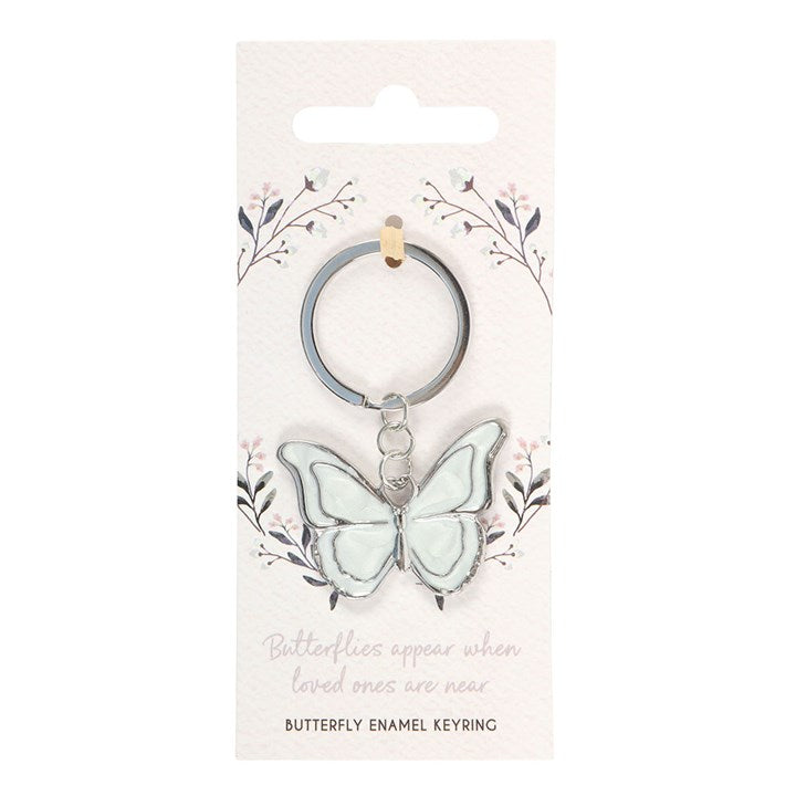 Butterflies Appear Keyring