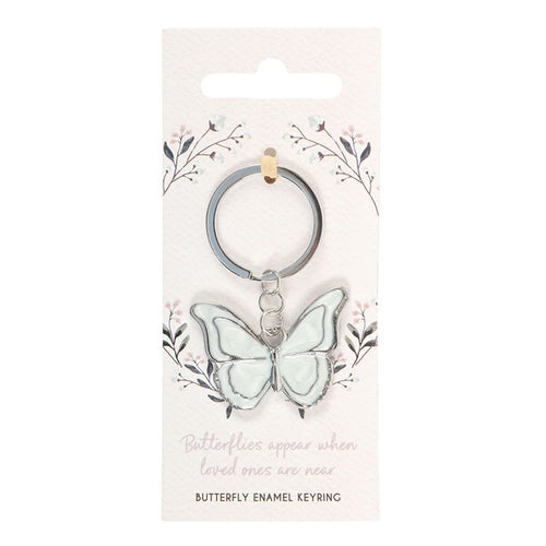 Butterflies Appear Keyring