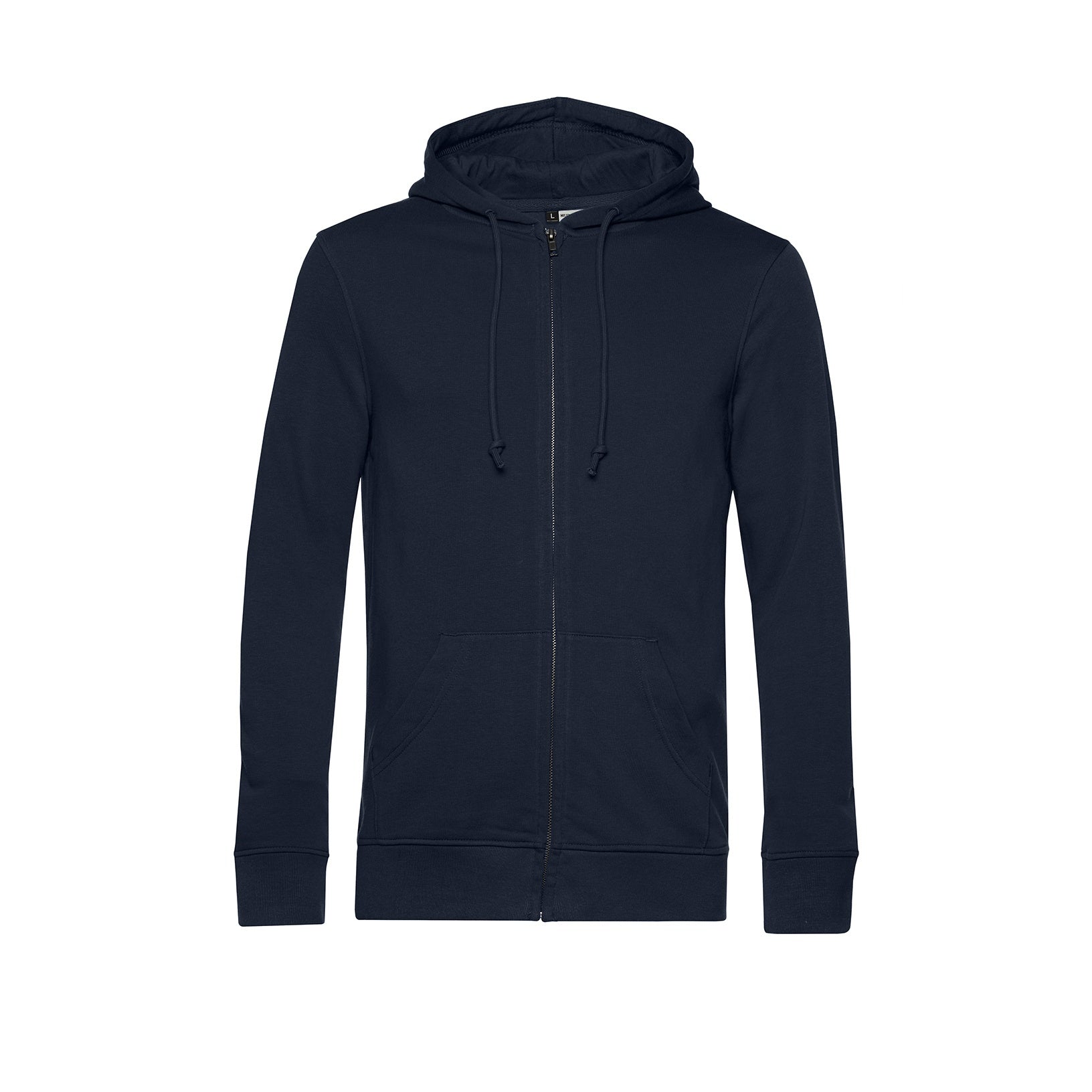 Organic Essential Zipped Hoodie: Mens