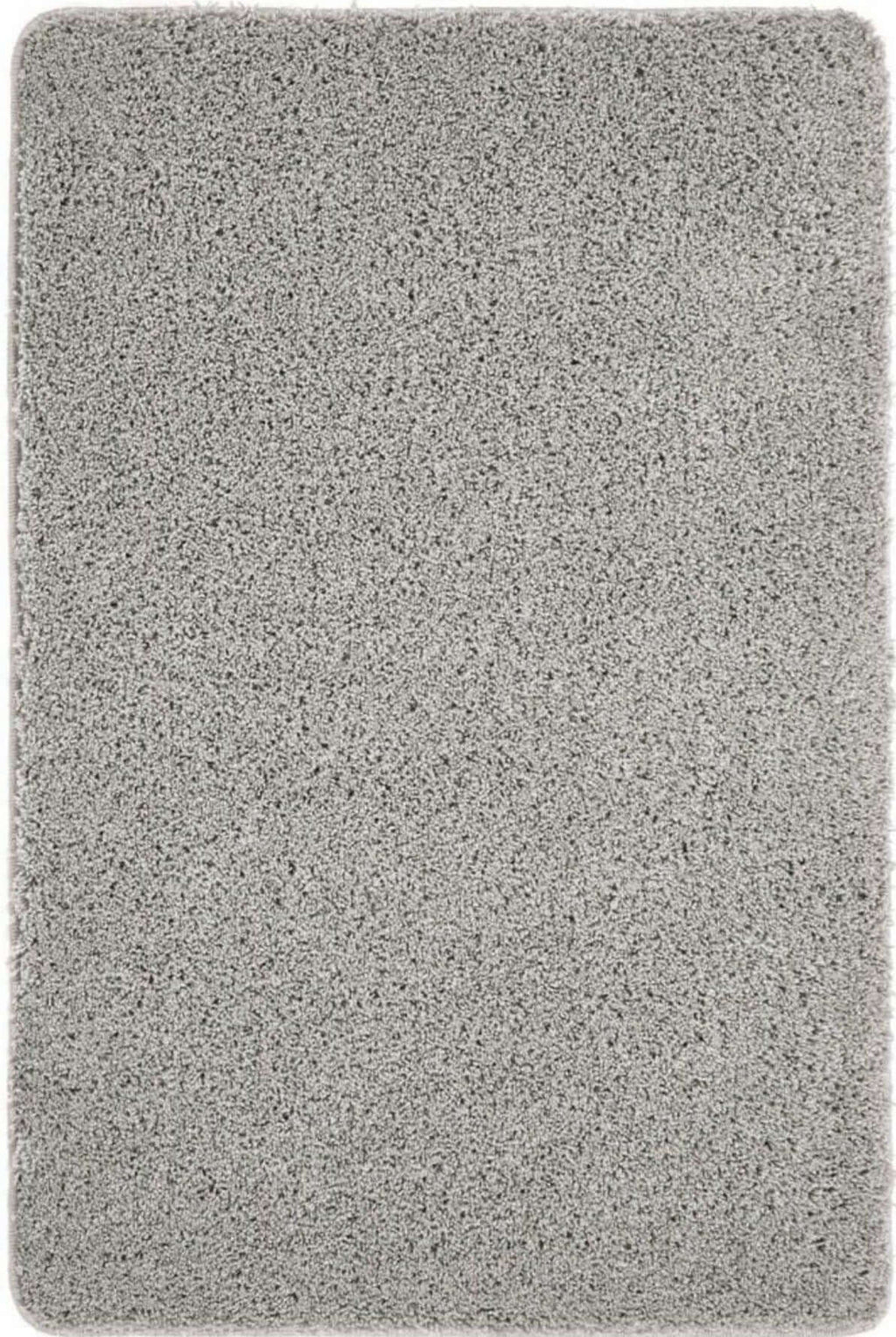 Washable Ghost Grey Shaggy Rug