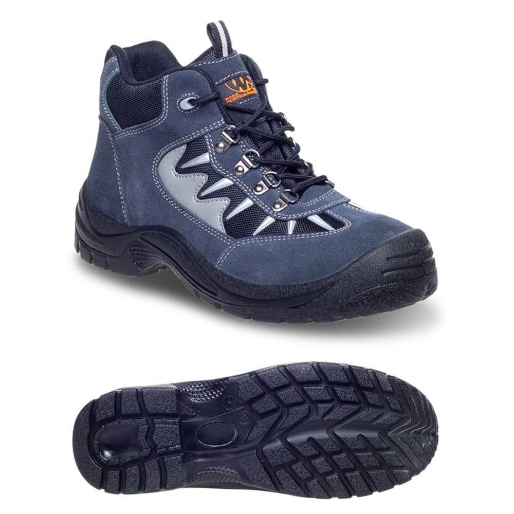 Worksite SS632SM Grey Suede Safety Work Boot