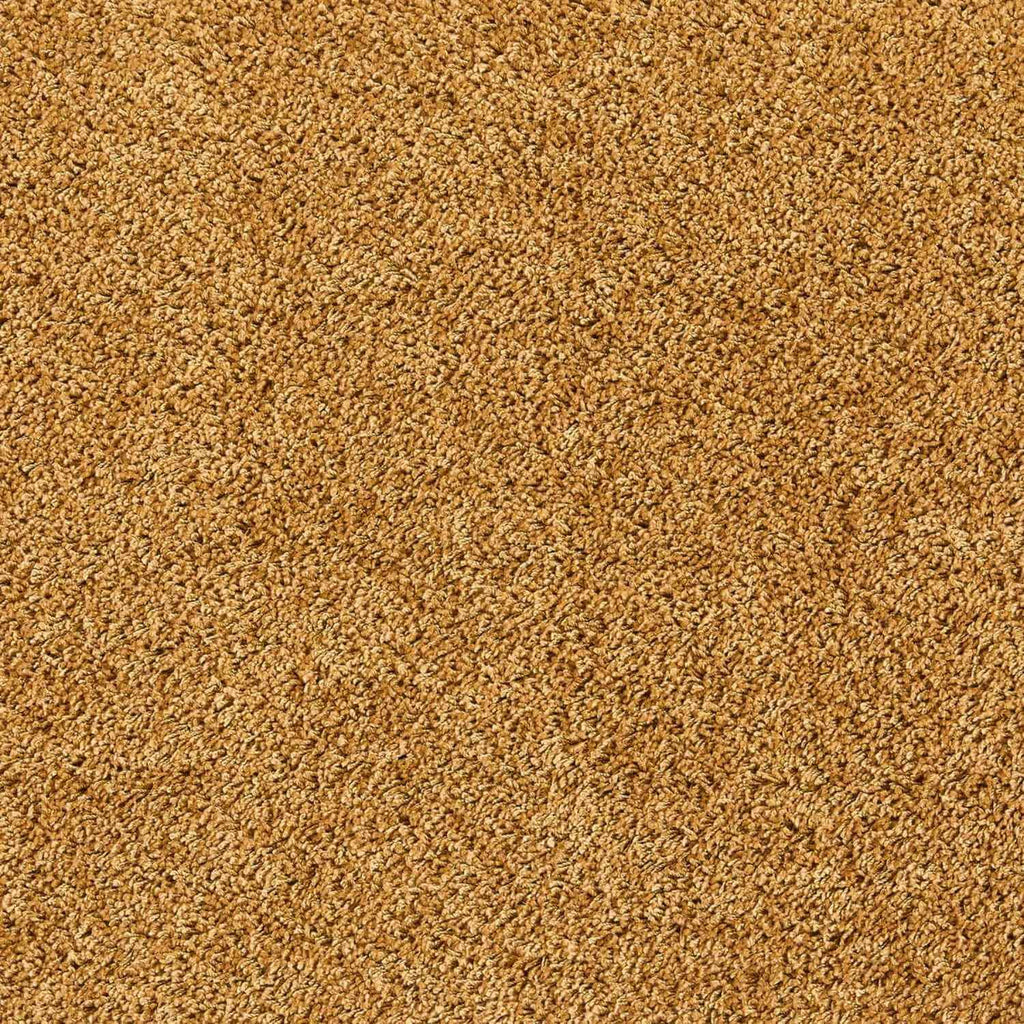 Washable Ochre Shaggy Rug