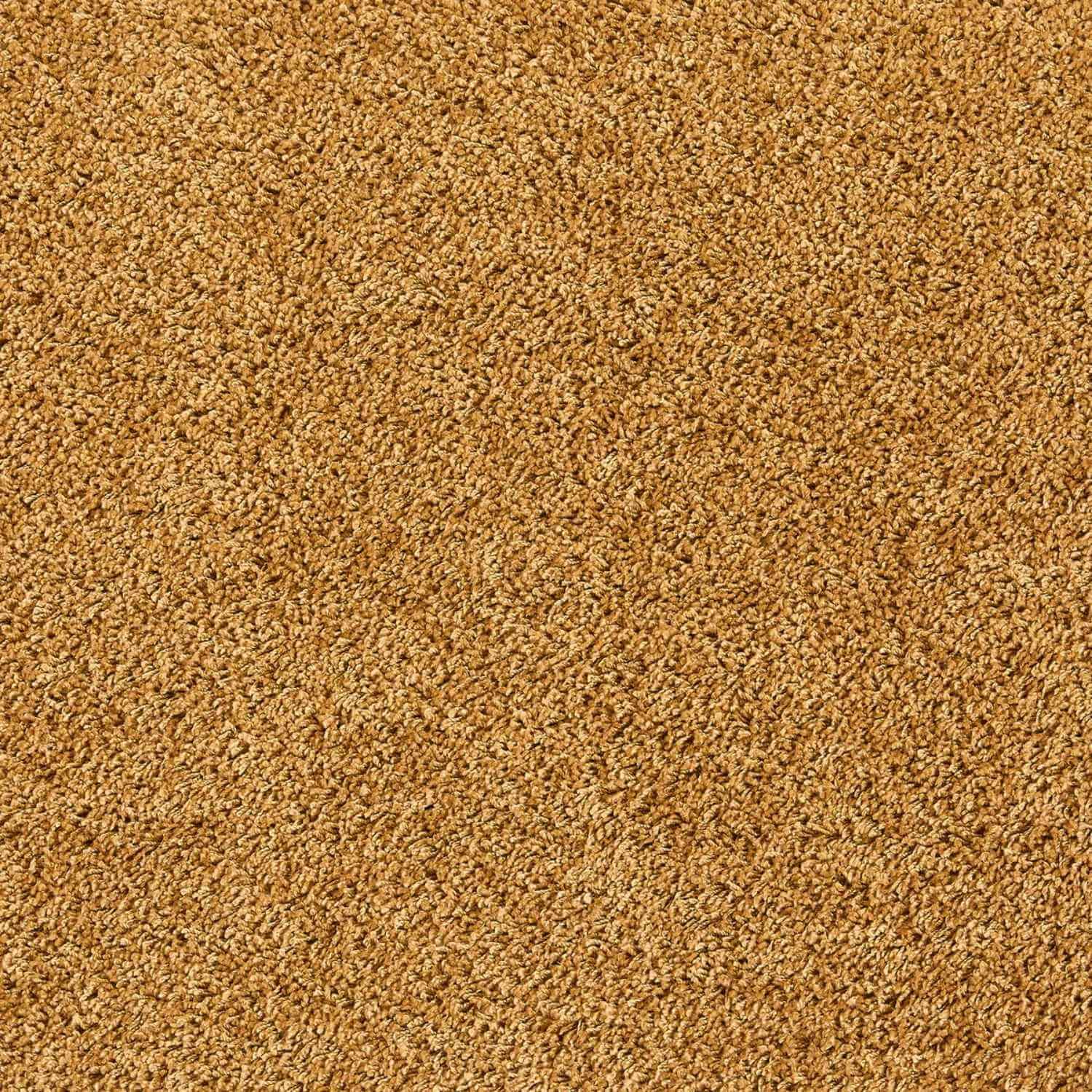 Washable Ochre Shaggy Rug