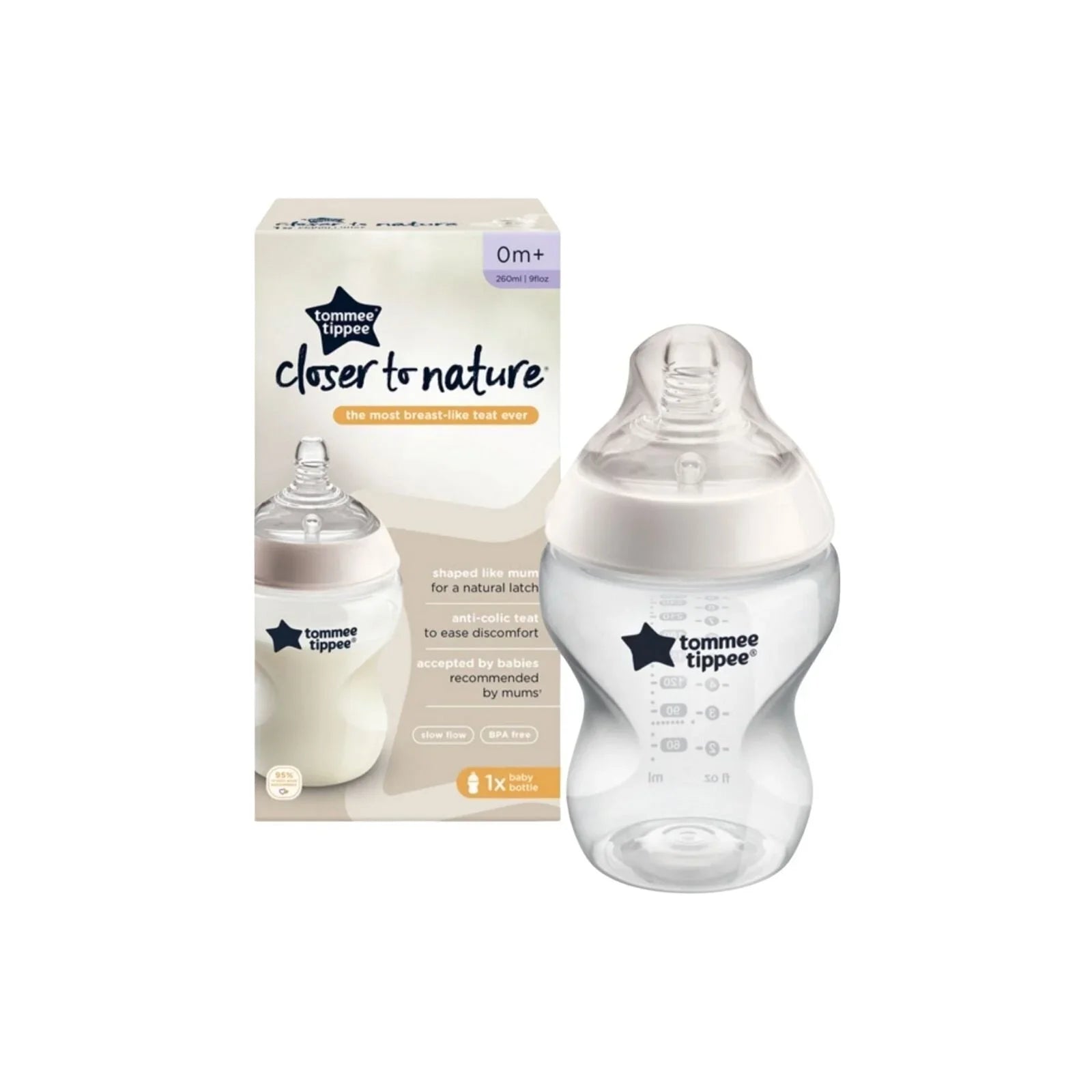 Tommee Tippee Closer to Nature Bottle 260ml