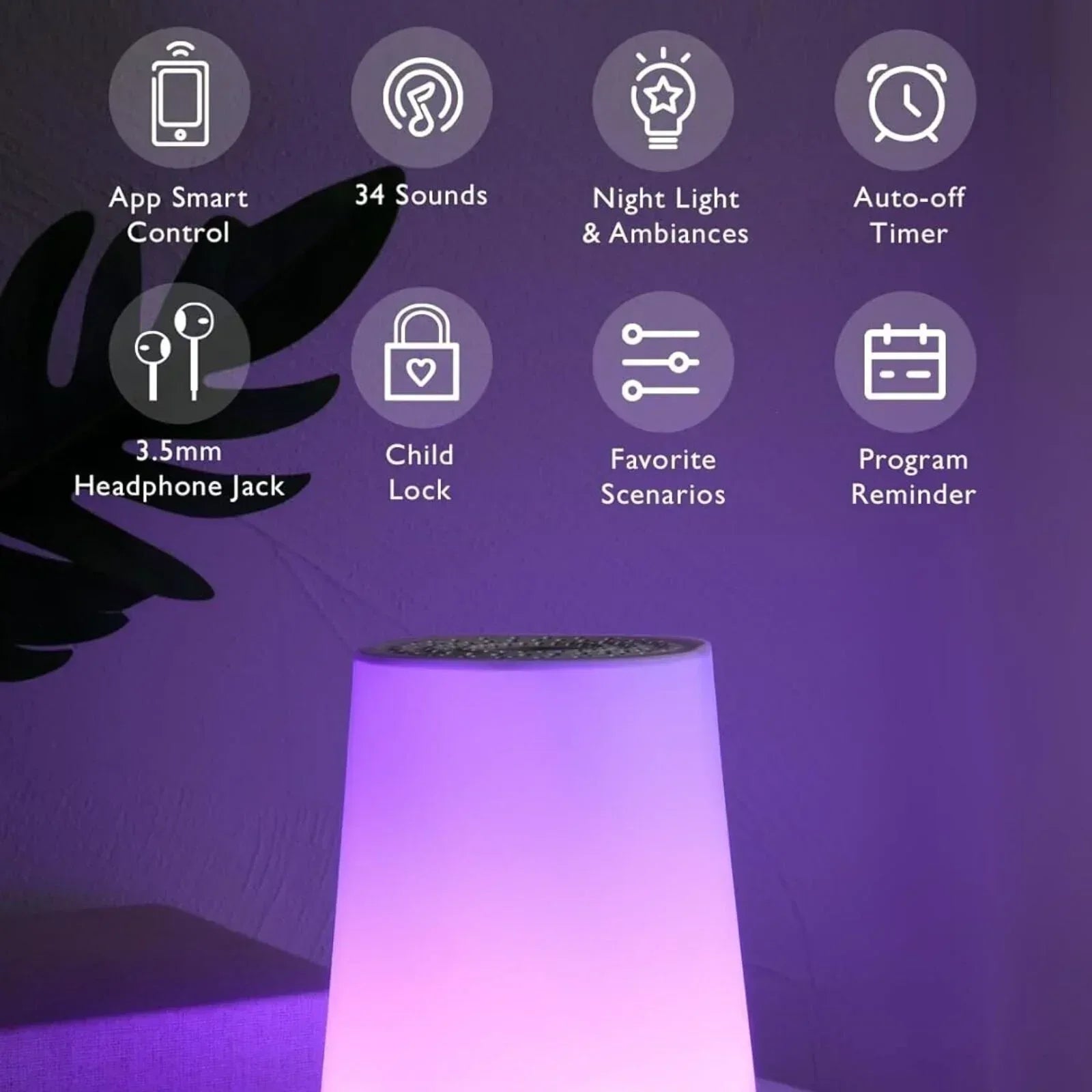 Momcozy White Noise Baby Sound Machine - Bobobiy