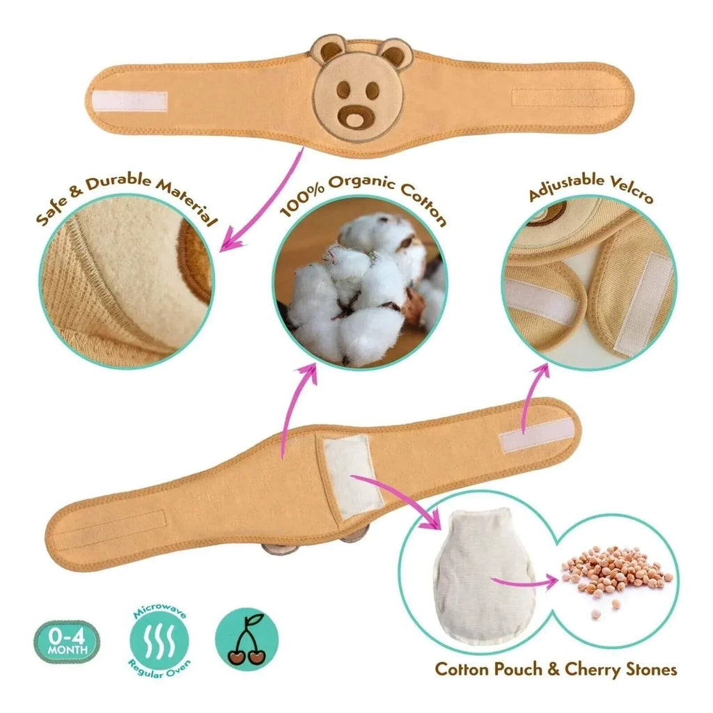 Belly Band for Relieving Gas Pains of the Baby - Bobobiy
