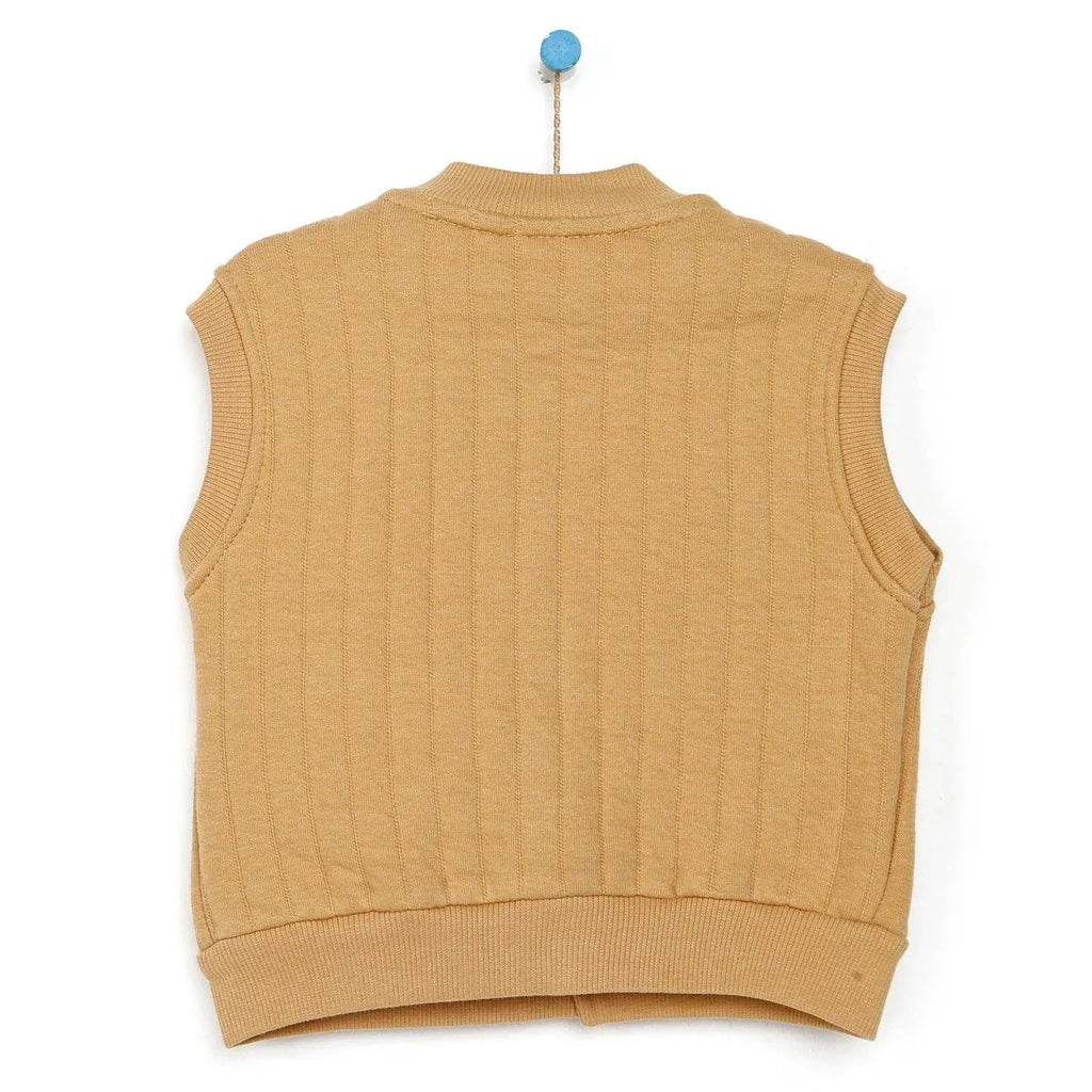 Tuffy Quilted Vest - Mustard - Bobobiy
