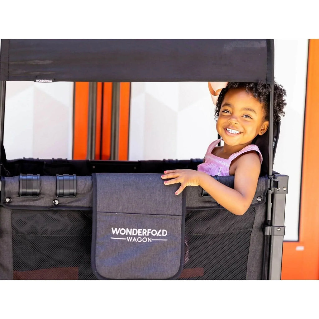 Wonderfold W2 Luxe Double Wagon - Volcanic Black